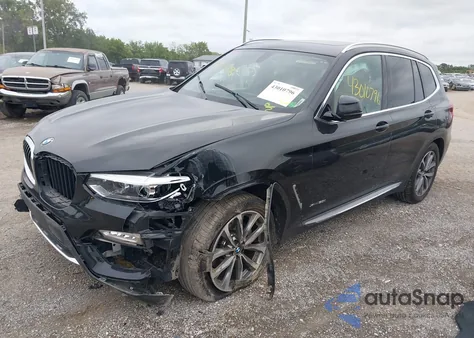 2018 BMW X3 xDrive30I из США, поврежденный, VIN 5UXTR9C54JLD66849